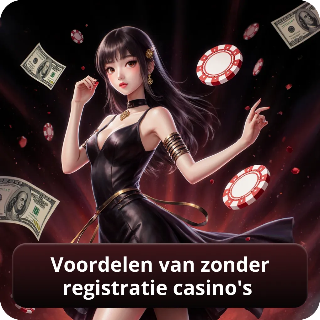Voordelen van zonder registratie casino's