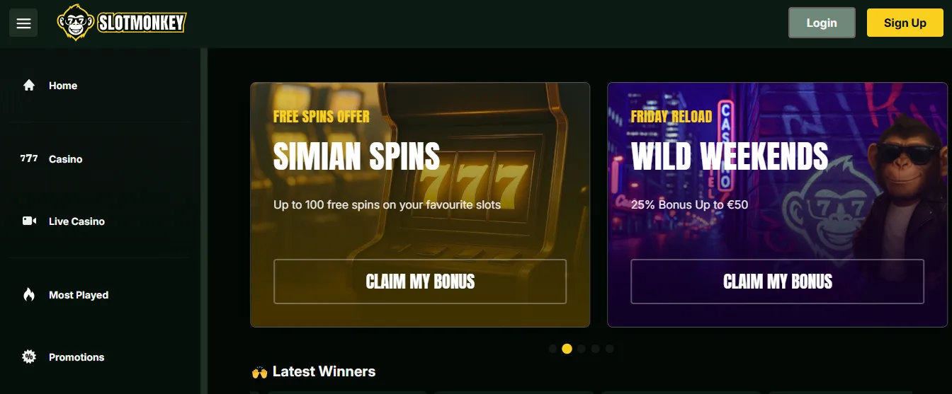 Bonusopties bij casino's Online Casino zonder CRUKS-registratie