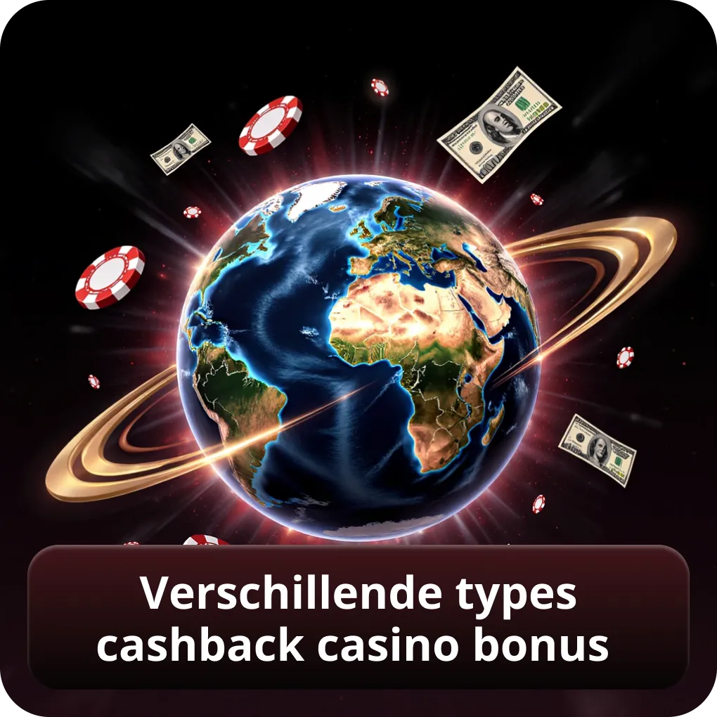 Verschillende types cashback casino bonus