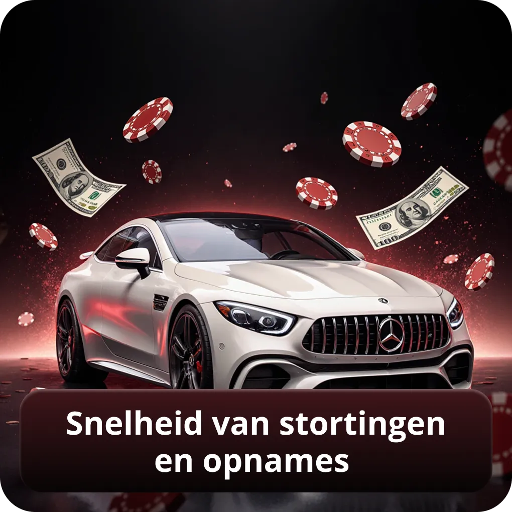 Snelheid van stortingen en opnames