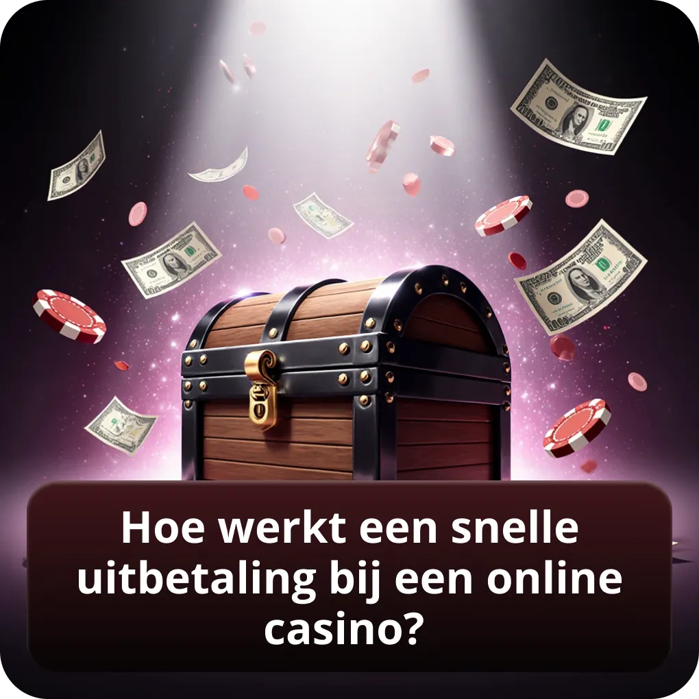Hoe werkt een snelle uitbetaling bij een online casino?